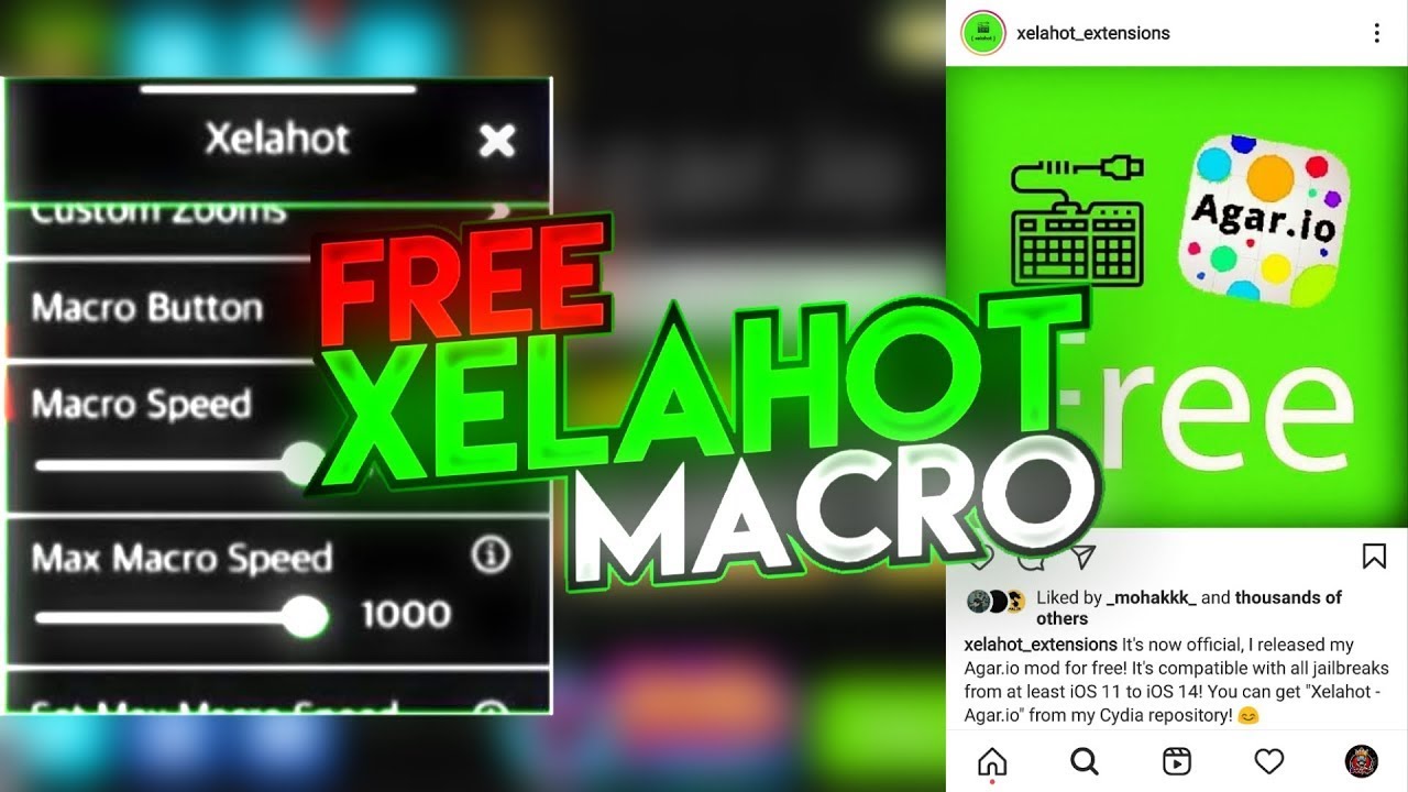 Xelahot - It's now official, I released my Agar.io mod for free! It's  compatible with all jailbreaks from at least iOS 11 to iOS 14! You can get  Xelahot - Agar.io from