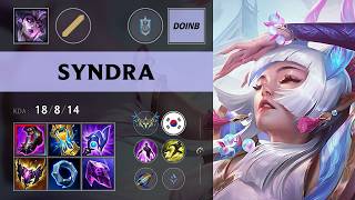 (CNWI Doinb) Syndra Mid vs Cassiopeia - KR Challenger Patch 26.11