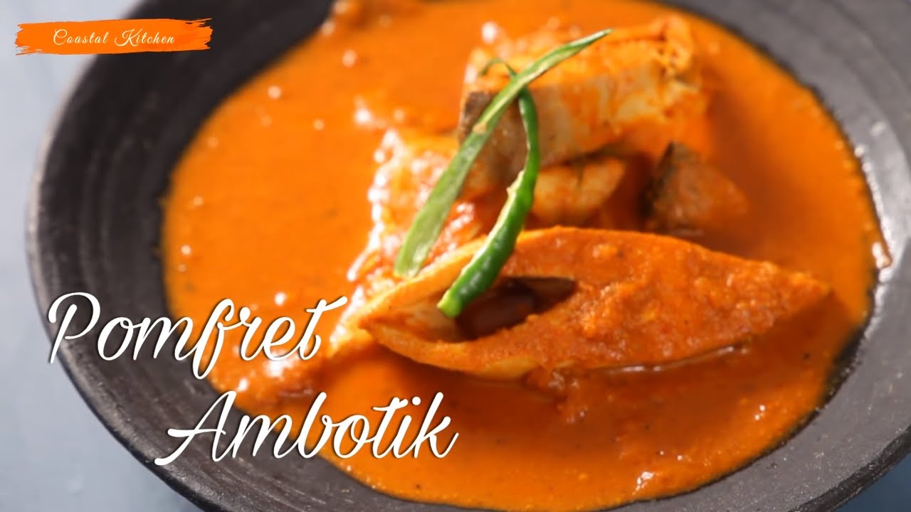 Pomfret Ambotik Recipe | पॉम्फ्रेट आम्बटतिखट | Roopa Nabar | Coastal Kitchen | India Food Network