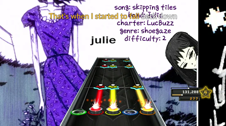[Clone Hero Chart Preview] julie - skipping tiles