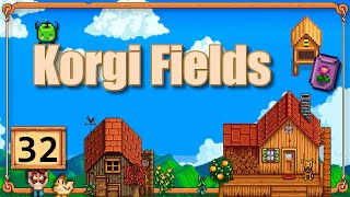 BEE HOUSE, FINALLY!  |Stardew Valley (1.4) - Korgi Fields Ep 32|