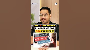 💥BCA Students Best Internship Platforms🤩Paid/Unpaid BCA Internships #shorts #bca #internships #viral