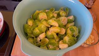 Queen Bee&#39;s Kitchen Episode #4 Roasted Brussel Sprouts