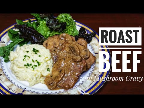 Video: How To Cook Roast Beef With Mushrooms