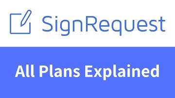 SignRequest: Plans Explained