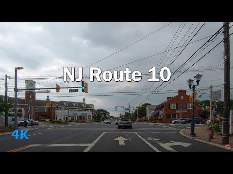 Route 10 Eastbound from Roxbury township to West Orange NJ thru Ledgewood, East Hanover, Livingston