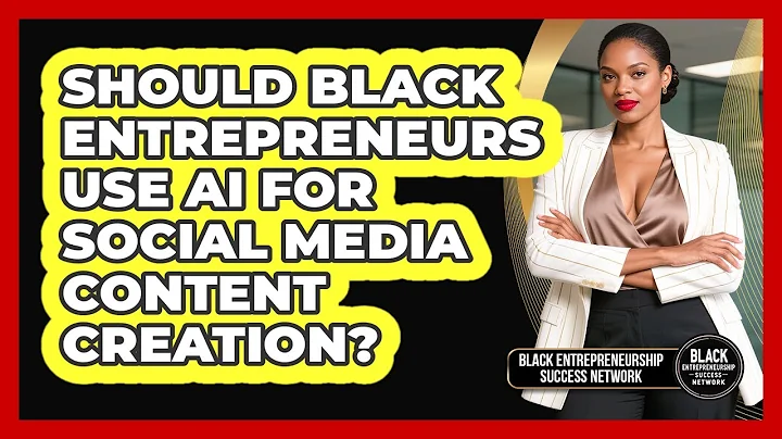 Should Black Entrepreneurs Use AI For Social Media Content Creation?