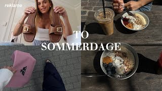 VLOG: sommerstemning, fashion haul & hjemmelavet is