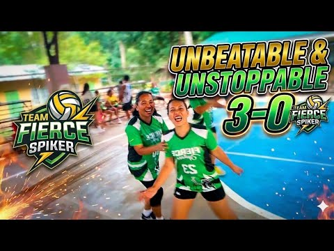 THE UNBEATABLE LADY SPIKERS // TEAM FIERCE SPIKERS REIGNING CHAMPION'S//WIESER BUD