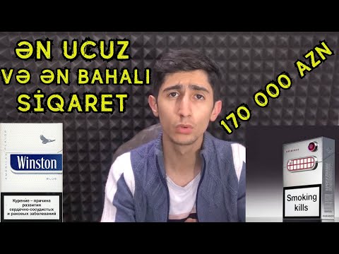 Video: Ən Bahalı Siqaretlər Hansılardır