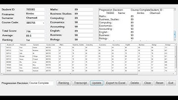 How to Create  Students Result Ranking System in C# -Tutorial 2 of 2