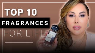 My 10 Fragrances for Life:  Perfumes I CANNOT Live Without  | Fragrance Friday  #fragrance