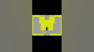 Adventure - 1980 - Atari 2600 ( Atari VCS )  (Shorts) #games #atari #atari2600 #atarivcs #retrogames