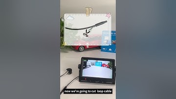 Universal car camera car reversing aid AHD CVBS video signal optional Backup camera