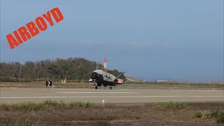 X-37B Orbital Test Vehicle Landing Vandenberg (2014)