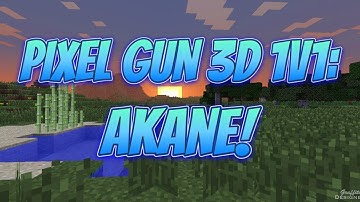 Pixel Gun 3D - 1v1 With |Penguin|Akane!