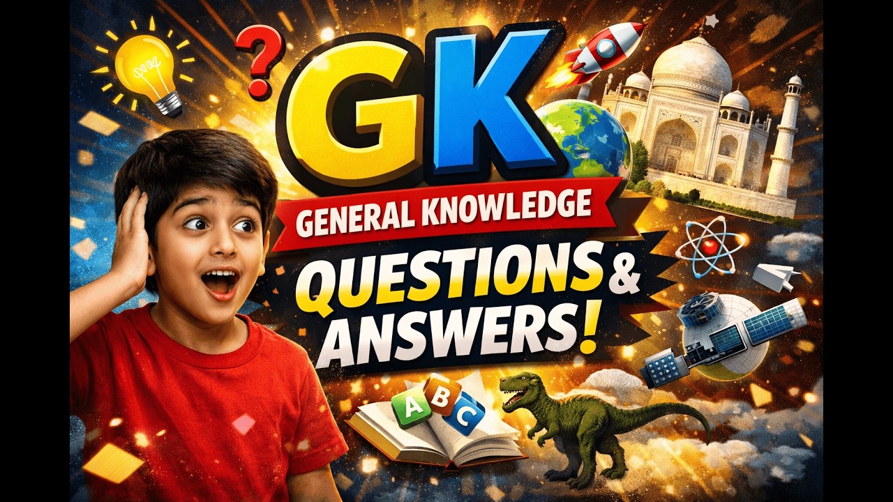 General knowledge questions! 🤔| GK Test| World GK Challenge | GK Quiz ...