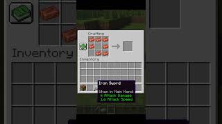Copper Sword in Minecraft #minecraft #minecraftshorts