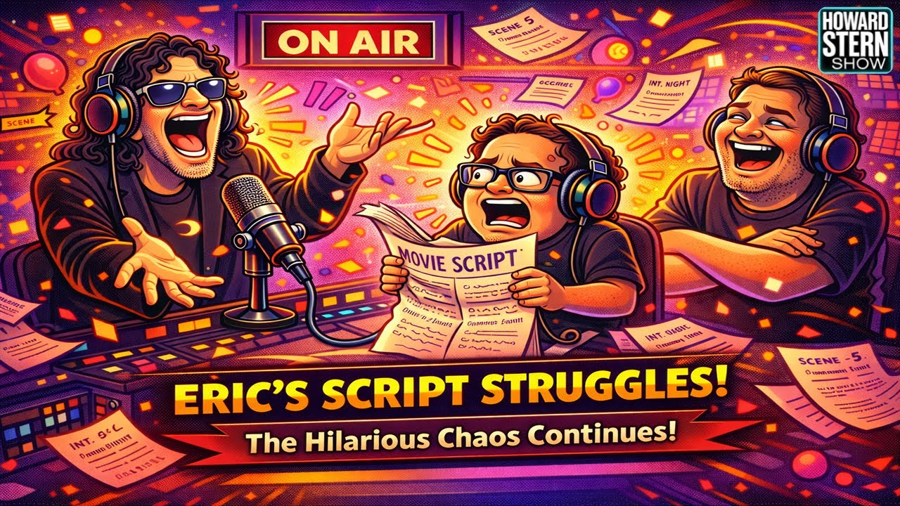 Eric the Midget’s Hilarious Struggles with His Movie Script | The Howard Stern Show