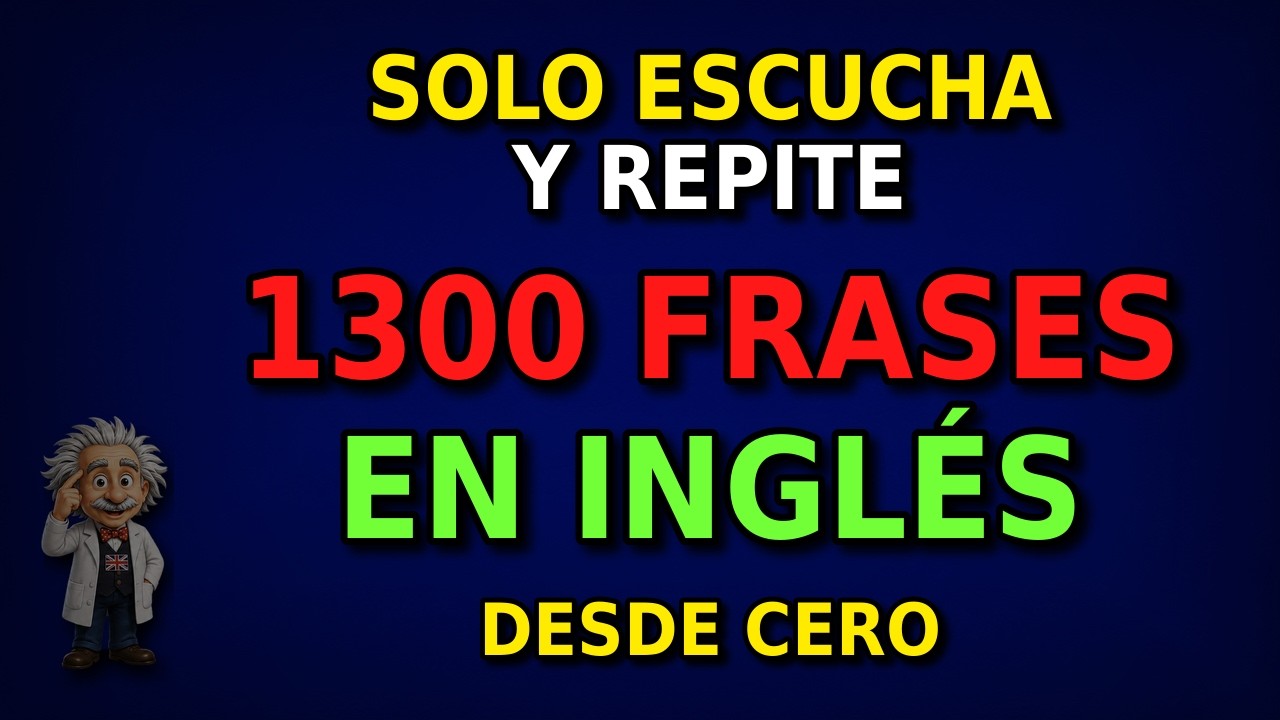 🇺🇸 ¡Aprende 1300 frases muy fáciles en inglés gratis para principiantes en EE. UU.!