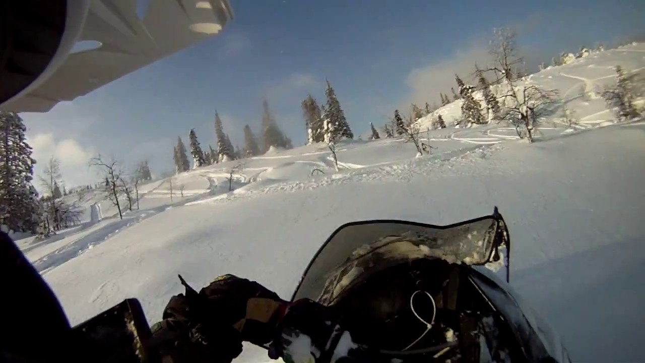 Polaris 600 RMK 144 hill climb