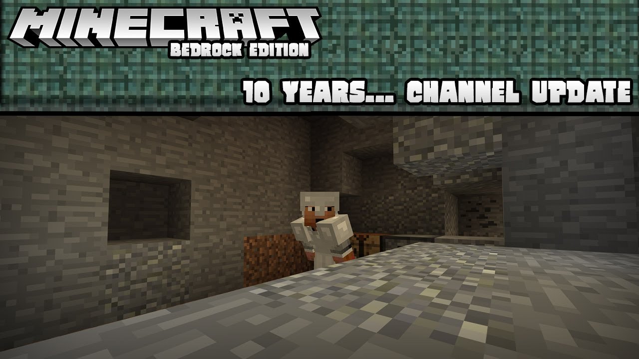 【Minecraft PE】10 Years of xDarkAbsolute, Update and 2022..