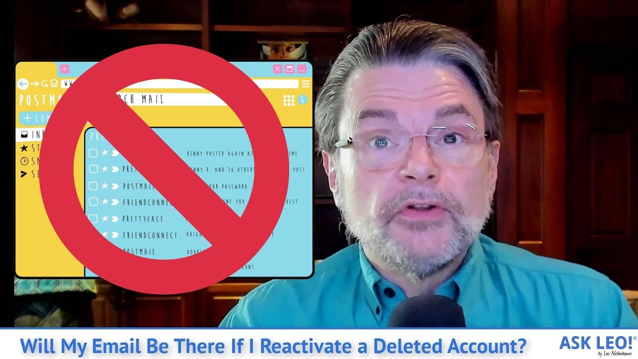 Will My Email Be There If I Reactivate a Deleted Account? - YouTube