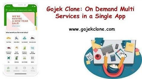 Gojek Clone On Demand Multi Services in Single App