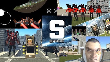 Nextbots In Backrooms VS Sandbox in Space Skibidi Toilet vs Nextbot