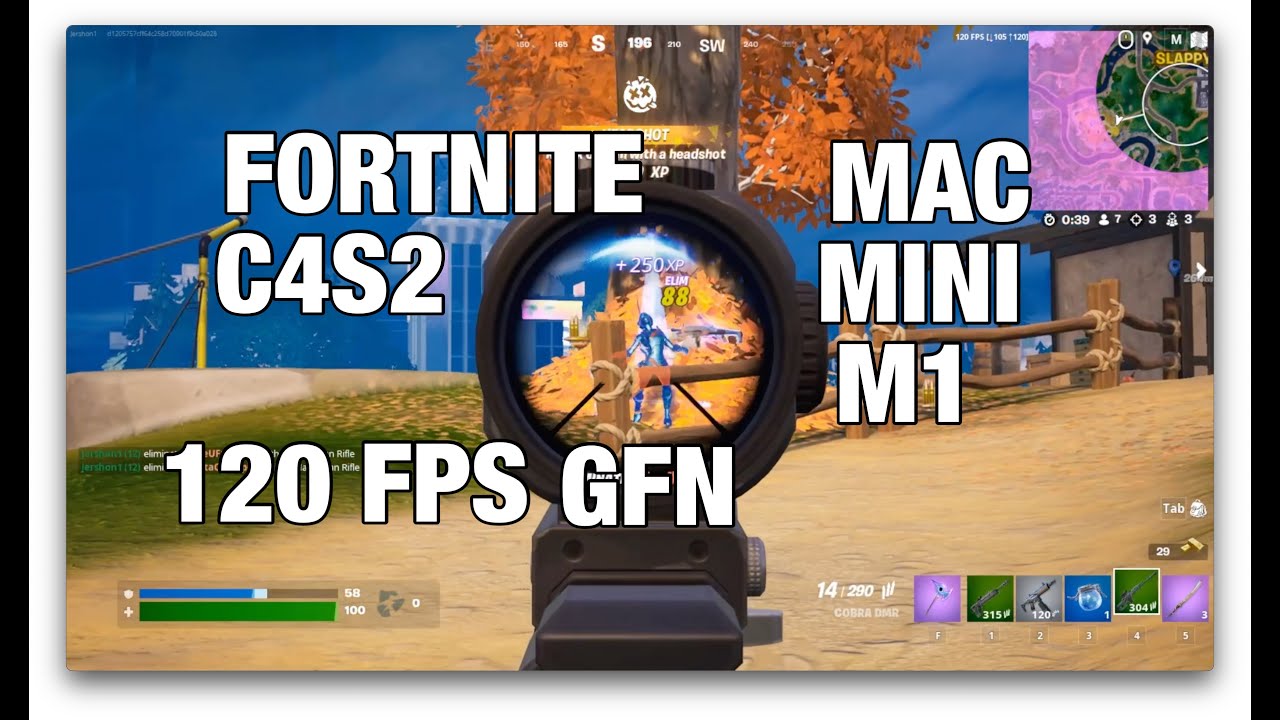 Fortnite on Mac Mini M1 using Boosteroid 