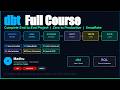 dbt End-to-End Project | Complete dbt Full Course with Snowflake in One Video #dbt #Snowflake
