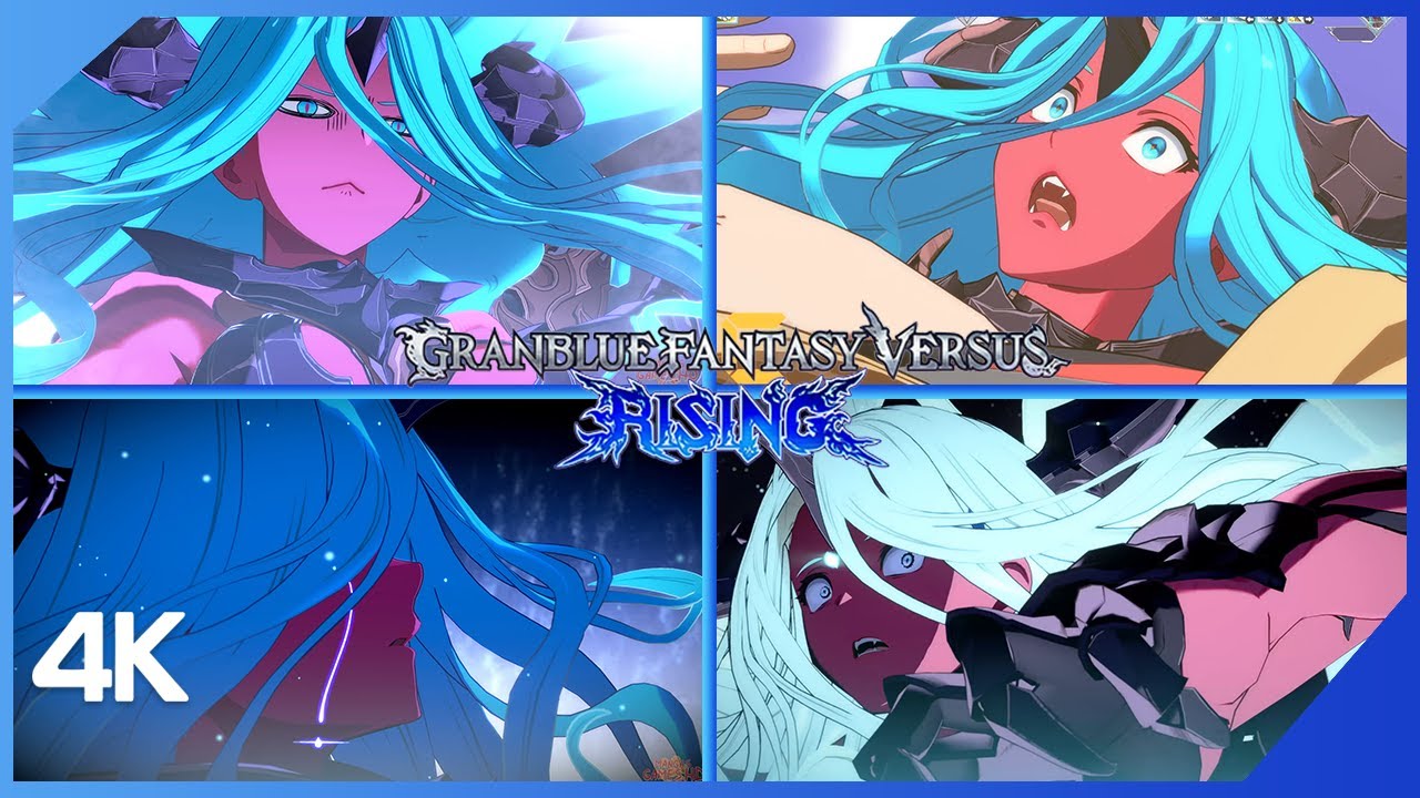 Granblue Fantasy Versus Rising Versusia All Animations [4K]