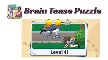 Brain Tease Puzzle Level 41 Walkthrough 🧠 | Step-by-Step Guide | SolutionGuruji