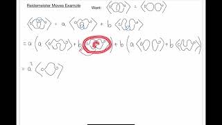 Full Reidermeister Move example Update