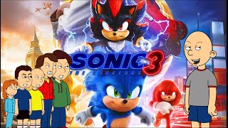 Clic Caillou Tries To Ruin My Birthday Trip To See Sonic The Hedgehog 3