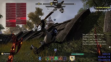 ESO Glitch: floating dead player