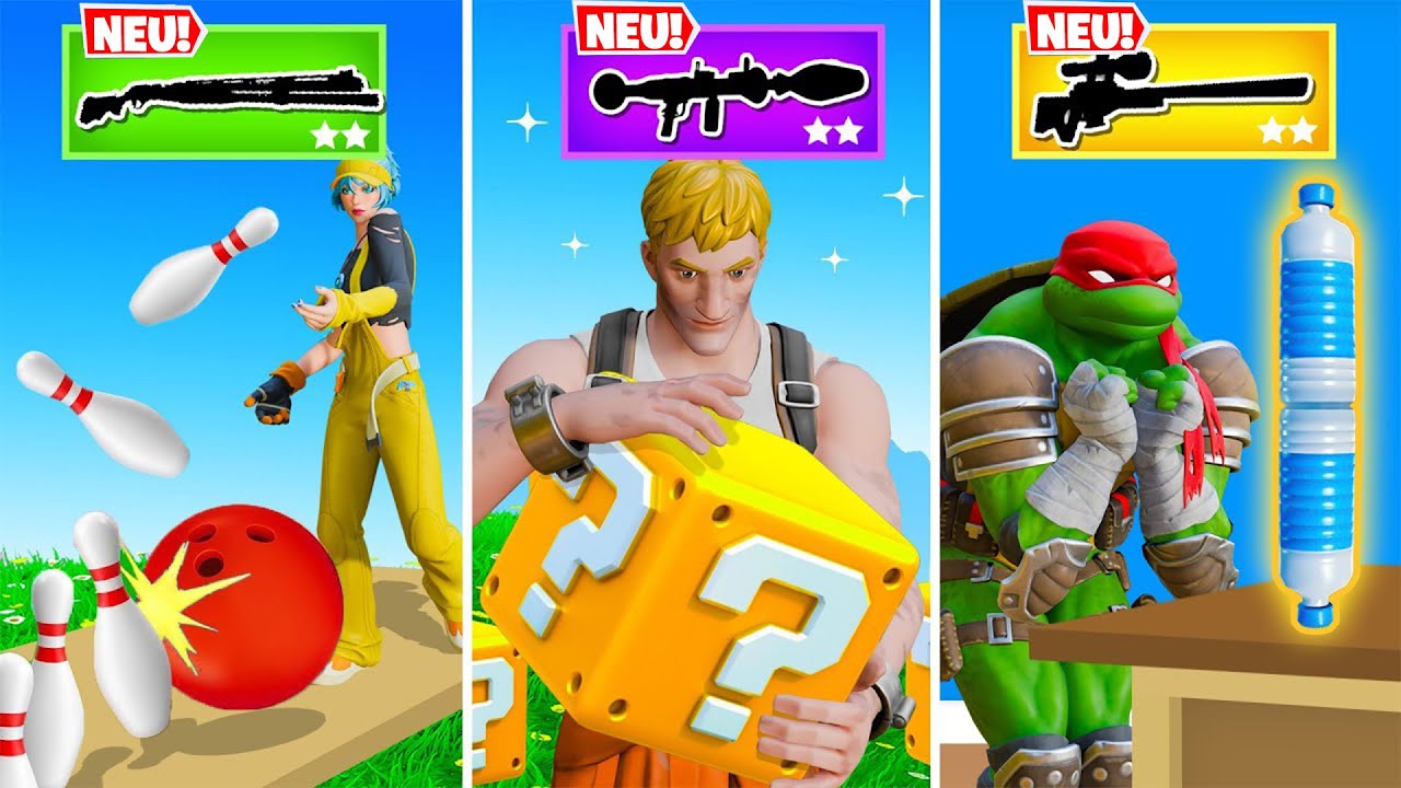 4 YOUTUBER vs TIKTOK MINIGAMES in Fortnite