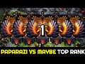 PAPARAZI EMO vs FLYFLY KAKA MAYBE — 9100 AVG MMR Top Rank Game 7.29 Dota 2