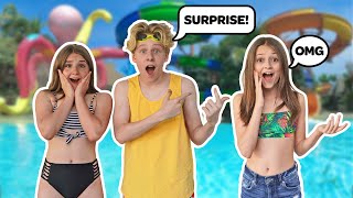 WE TURNED OUR BACKYARD INTO A REAL WATERPARK FOR 24 HOURS **Quarantine Vlog 3** ?? | Lev Cameron