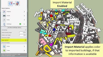 Import Options: Buildings - PlaceMaker for SketchUp