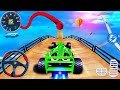 Formula Car Racing Stunts Simulator 2021 - Impossible Car Mega Ramp 3D - Android GamePlay #2