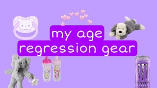 Regression Gear/My Agere Items