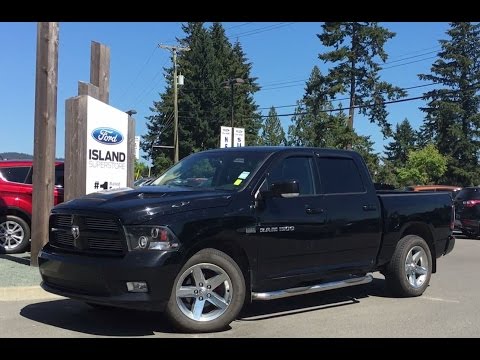 2012 Ram 1500 Crew Cab 4X4 Sport W/ Floor Storage Review | Island Ford