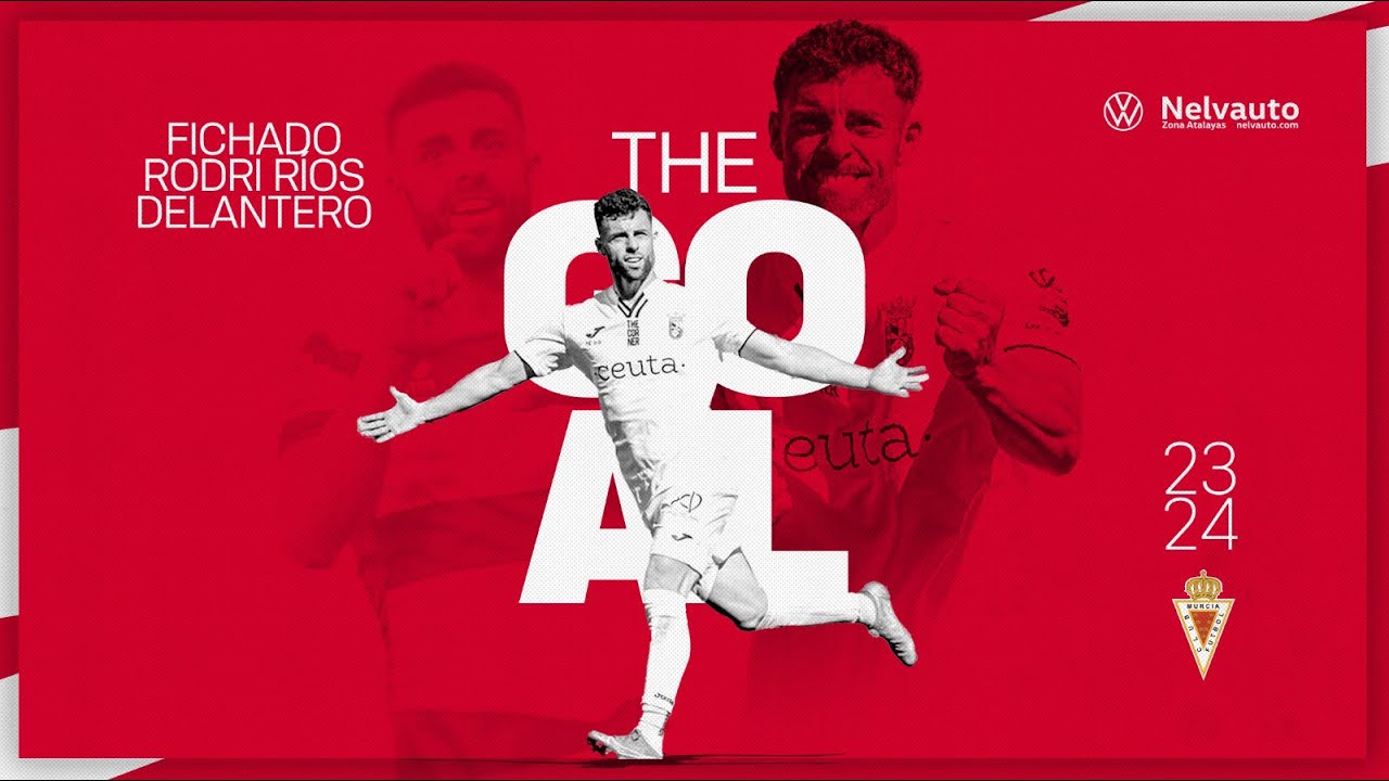 FICHAJE | 𝗧𝗛𝗘 𝗚𝗢𝗔𝗟 Rodri Ríos, el gol del Real Murcia 2023-2024 