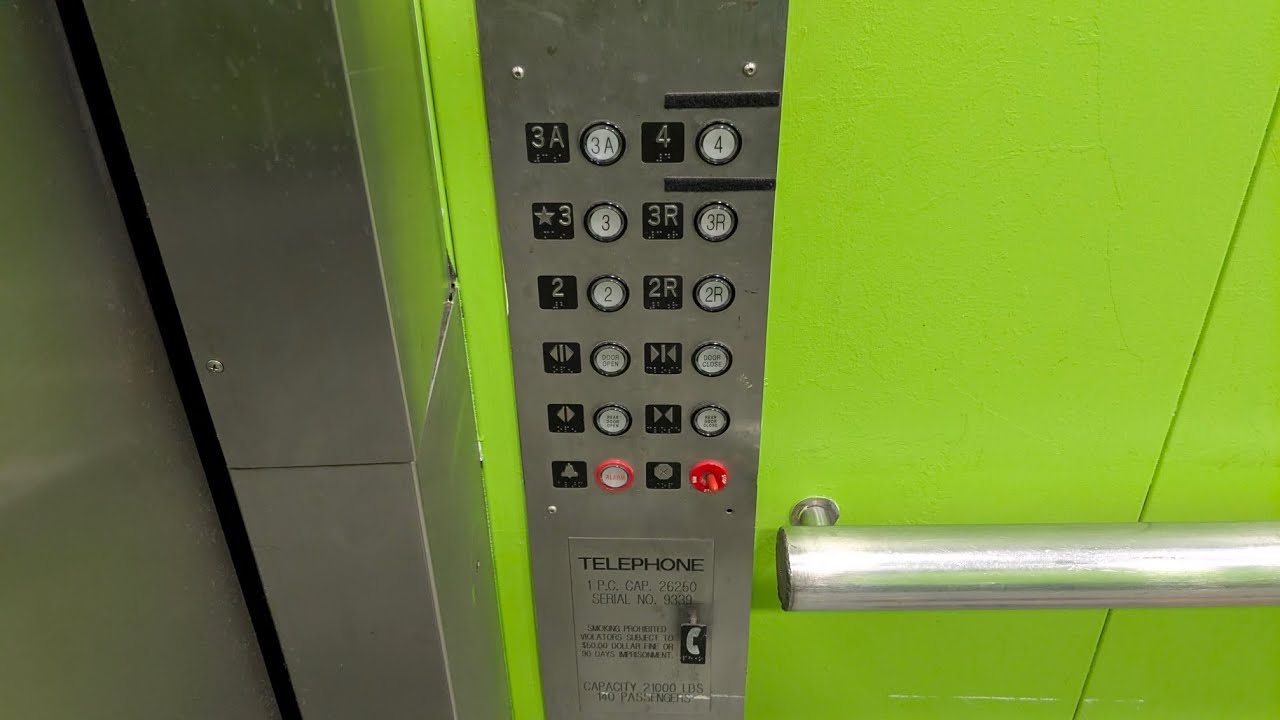 EPIC MOTOR: Montgomery Hydraulic Freight Elevator at the Michigan Science Centre in Detroit, MI