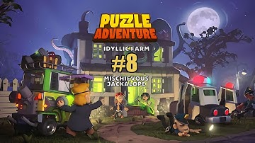 Puzzle Adventure#8 Idyllic Farm | Mischievous Jackalope | Walkthrough | Gameplay