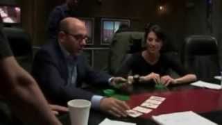 Claudia Black studies poker 2006 StarGate BTS