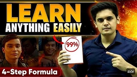 4 Steps to Learn Difficult Subject easily 🔥Decoding Scientific Methods |Prashant kirad
