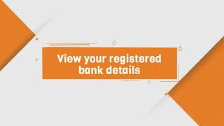 Owner App (web) | How to view your registered bank details screenshot 5