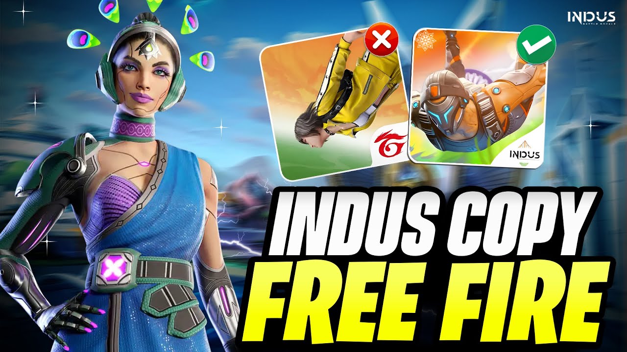 Indus Really Copy Free Fire? | Indus 2.0 New Character Abilities